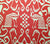 China Seas Fabric: Bali II - Salmon II on Tinted 100% Linen