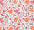 China Seas Fabric: Seya - Custom Azalea / Adobe on White Suncloth (OUTDOOR)