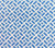 China Seas Wallpaper: Edo II - Custom Sailor's Sea Blue geometric print on White Paper