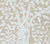 China Seas Fabric: CUSTOM LARGE SCALE Arbre de Matisse - Custom White on Tan 100% Linen