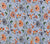 China Seas Fabric: Tropicana II - Custom Blues on White Suncloth (OUTDOOR)