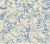 China Seas Fabric: San Marco - Zibby Blue on Off-White Suncloth (OUTDOOR)