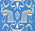 China Seas Wallpaper: Bali II - Custom Blue Dragon on White Paper (FIVE YARD MINIMUM)
