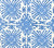 China Seas Fabric: Sigourney Small Scale - Custom French Blue on White Suncloth (OUTDOOR)