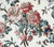 Quadrille Fabric: Hampton Peony - Multi color on Ecru 100% Cotton Glazed Chintz