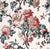 Quadrille Fabric: Hampton Peony - Multi color on Ecru 100% Cotton Glazed Chintz