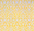 Quadrille Wallpaper: Charleston II Reverse - Custom Yellow on White Paper