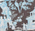 Quadrille Fabric: Paradise Garden - Custom Turquoise / New Charcoal Belgian Linen / Cotton