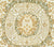 Quadrille Fabric: Veneto - Custom Metallic Gold on Tinted 100% Linen