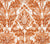 Quadrille Fabric: Tosca - Custom Oranges on Tinted Belgian Linen / Cotton