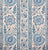 Quadrille Wallpaper: Palampore Wallpaper - Custom Blues on Almost White Paper (FIVE YARD MINIMUM)