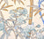 Quadrille Wallpaper: Enchanted Garden Bamboo - Custom Multi Heavenly Blue / Green / Taupe (FIVE YARD MINIMUM)