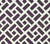 China Seas Fabric: Edo Grande - Custom Purple on Tinted Belgian Linen / Cotton