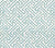 China Seas Fabric: Java Java - Custom Light Turquoise on White 100% Linen