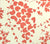 China Seas Fabric: Lysette - Custom New Shrimp on Tan 100% Linen