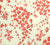 China Seas Fabric: Lysette - Custom New Shrimp on Tan 100% Linen
