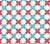 China Seas Fabric: Double Cross Multi - Custom Lilac / New Blue on White Belgian Linen / Cotton