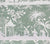 China Seas Fabric: Lyford Background - Custom Spring Break on White Belgian Linen / Cotton