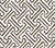 China Seas Fabric: Java Grande - Custom New Brown on White Belgian Linen / Cotton