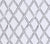 China Seas Fabric: Lyford Diamond Bamboo - Custom Steel Gray on White Belgian Linen/Cotton