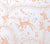 China Seas Fabric: Cirebon - Custom Apricot on White 100% Linen