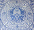 Quadrille Fabric: Veneto - Custom Denim Blue on White Belgian Linen / Cotton