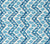 China Seas Fabric: Zizi Vertical - Custom Blues on White 100% Linen