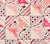 China Seas Fabric: SunnyJim Batik - Custom Multi Pinks on Tinted Belgian Linen / Cotton