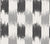 China Seas Fabric: II Blue Ikat - Gray / Steel Gray on Tinted Belgian Linen / Cotton
