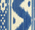 China Seas Fabric: Bali Hai - Custom Blue on Tinted Belgian Linen / Cotton