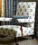 China Seas Fabric: Bangalore Paisley - Custom Taupe on Tinted 100% Linen