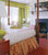 China Seas Fabric: Bijou Stripe - Custom Pink / Green on Tinted Belgian Linen / Cotton