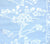 China Seas Fabric: Hawthorne - Custom Pale Blue on White Belgian Linen / Cotton