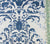 Quadrille Fabric: Tropical Damask - Custom Blue on Westover