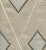 Quadrille Fabric: Diamond Embroidery - White / Taupe / Gray on 100% Linen