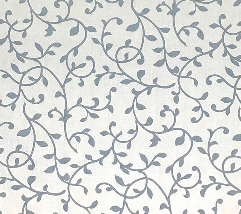 Home Couture Fabric: Damascene - Custom Vapor on Washed Flax 100% Linen