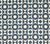 Home Couture Fabric: Circles & Squares Reverse - Charcoal on Tan 100% Linen (washed and framed)
