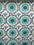 Quadrille Fabric: Suzani - Custom Royal / French / Zibby Blue / Aqua on White Belgian Linen / Cotton