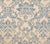 Quadrille Fabric: Victoria - China Blue on Tinted 100% Linen