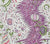 Quadrille Fabric: Les Indiennes Multicolor - Custom Multi New Lavender on Tinted Belgian Linen / Cotton