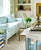 China Seas Fabric: Lila Stripe - Custom Tomato on Tinted 100% Linen