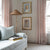 China Seas Fabric: Lulu Stripe - Custom Cloud on Tinted 100% Linen