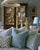Quadrille Fabric: Volpi - Custom Soft Windsor Blue on White Suncloth (OUTDOOR)