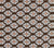 China Seas Fabric: Kyoto Two Color - Custom Brown / Peach on White Belgian Linen / Cotton