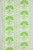 Quadrille Wallpaper: Chantilly Stripe - Custom Leaf Green on White Paper (FIVE YARD MINIMUM)