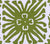 China Seas Fabric: Sigourney - Custom Jungle Green on Belgian Linen / Cotton