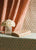 Quadrille Fabric: Volpi - Custom Aqua on White Suncloth