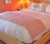 China Seas Fabric: Edo - Custom Orange on Tinted Belgian Linen / Cotton