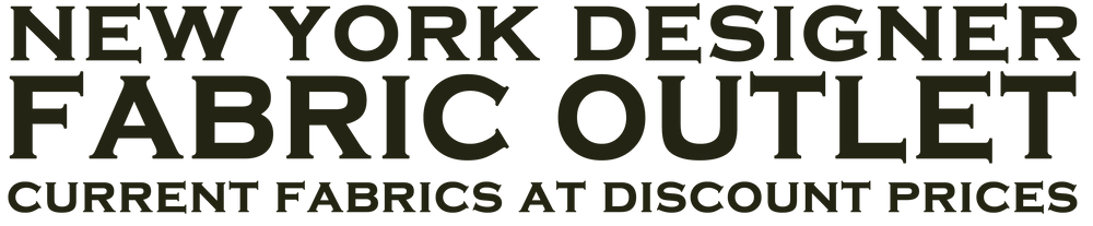New York Designer Fabric Outlet