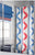 China Seas Fabric: Tete a Tete Vertical - Custom Inca Gold / French Blue / Blue on Tinted Belgian Linen / Cotton